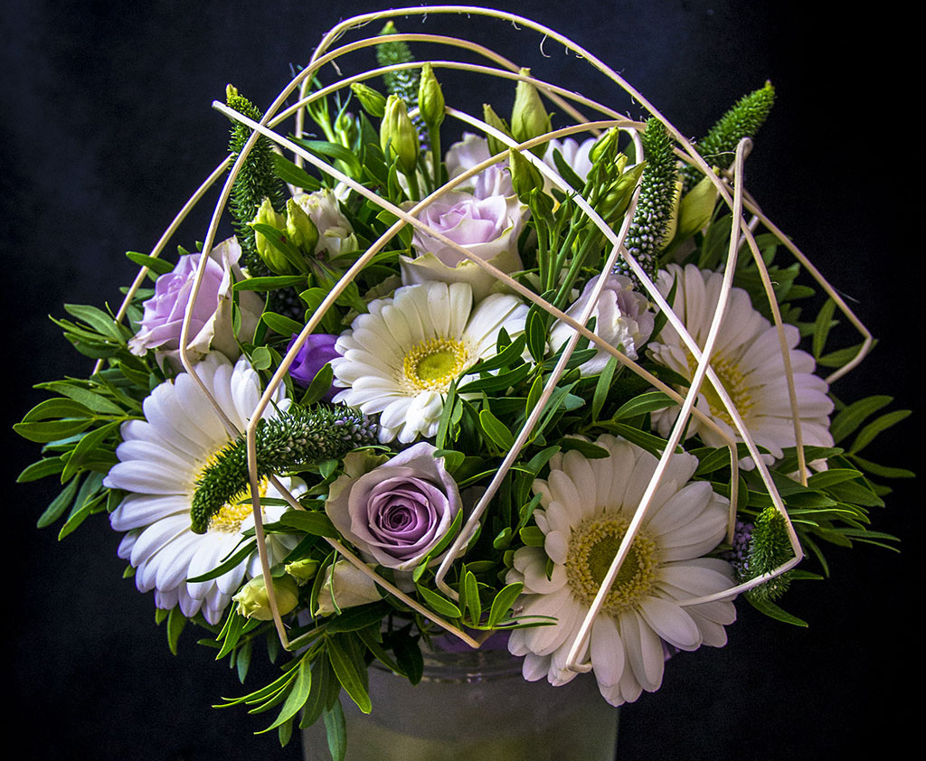 Bouquet de la mariée - réalisation FleursFactory